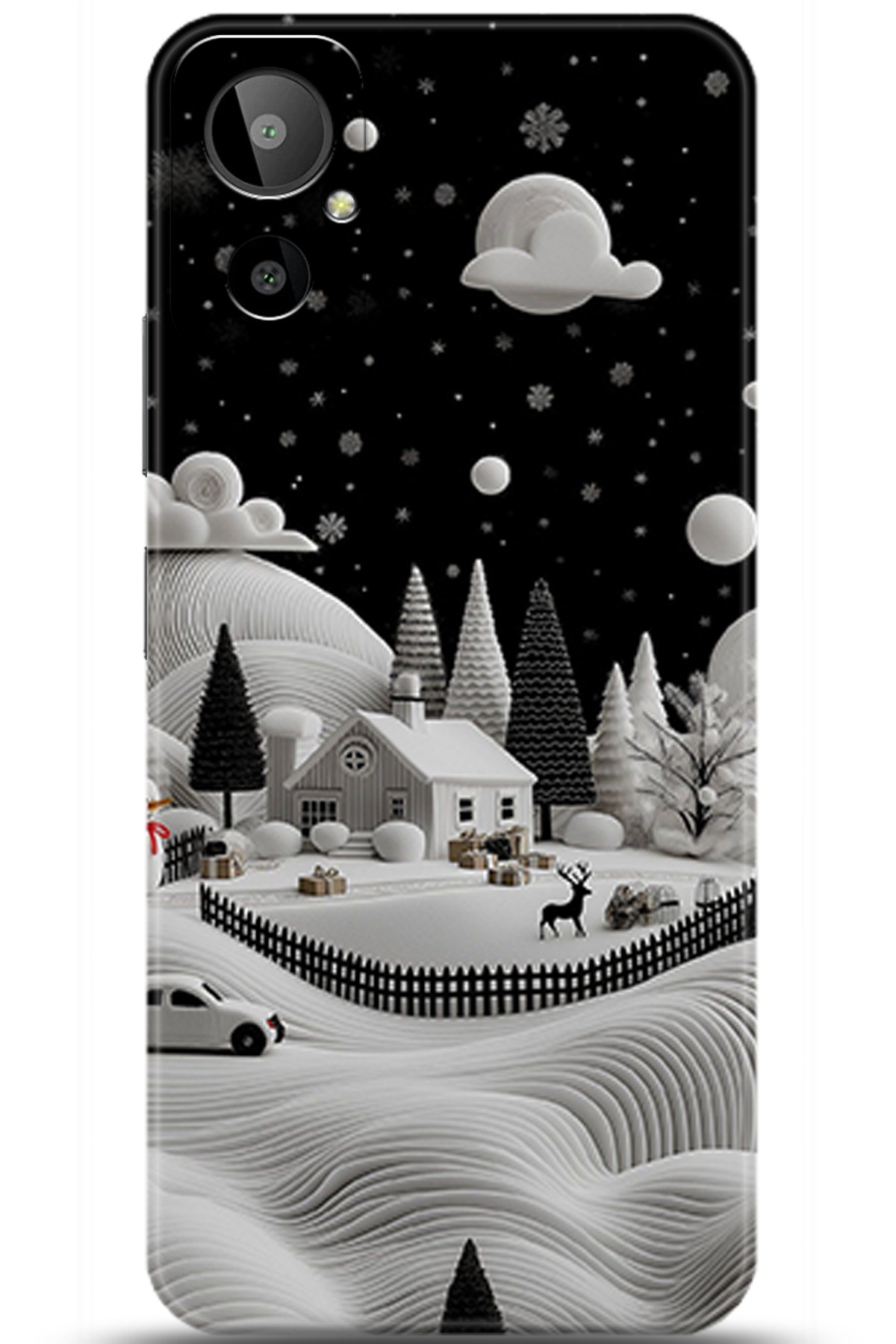 General Mobile GM 23 SE Uyumlu Kılıf HD Baskılı Kılıf - Followed Institution 5724