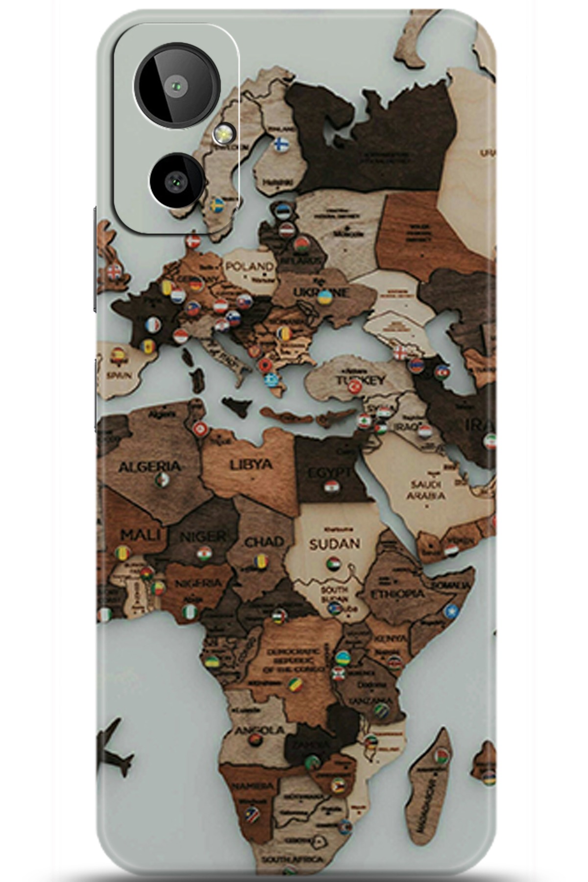 General Mobile GM 23 SE Uyumlu Kılıf HD Baskılı Kılıf - Followed Institution 5891