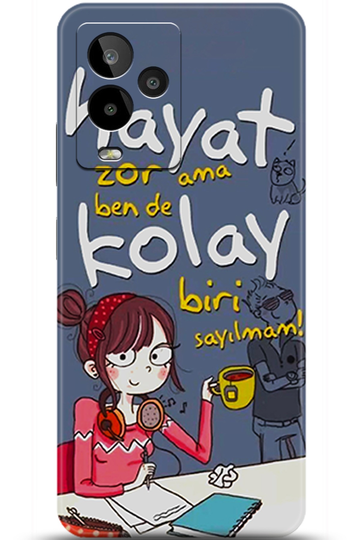 General Mobile GM 24 Pro Uyumlu Kılıf HD Baskılı Kılıf - Followed Institution 5686