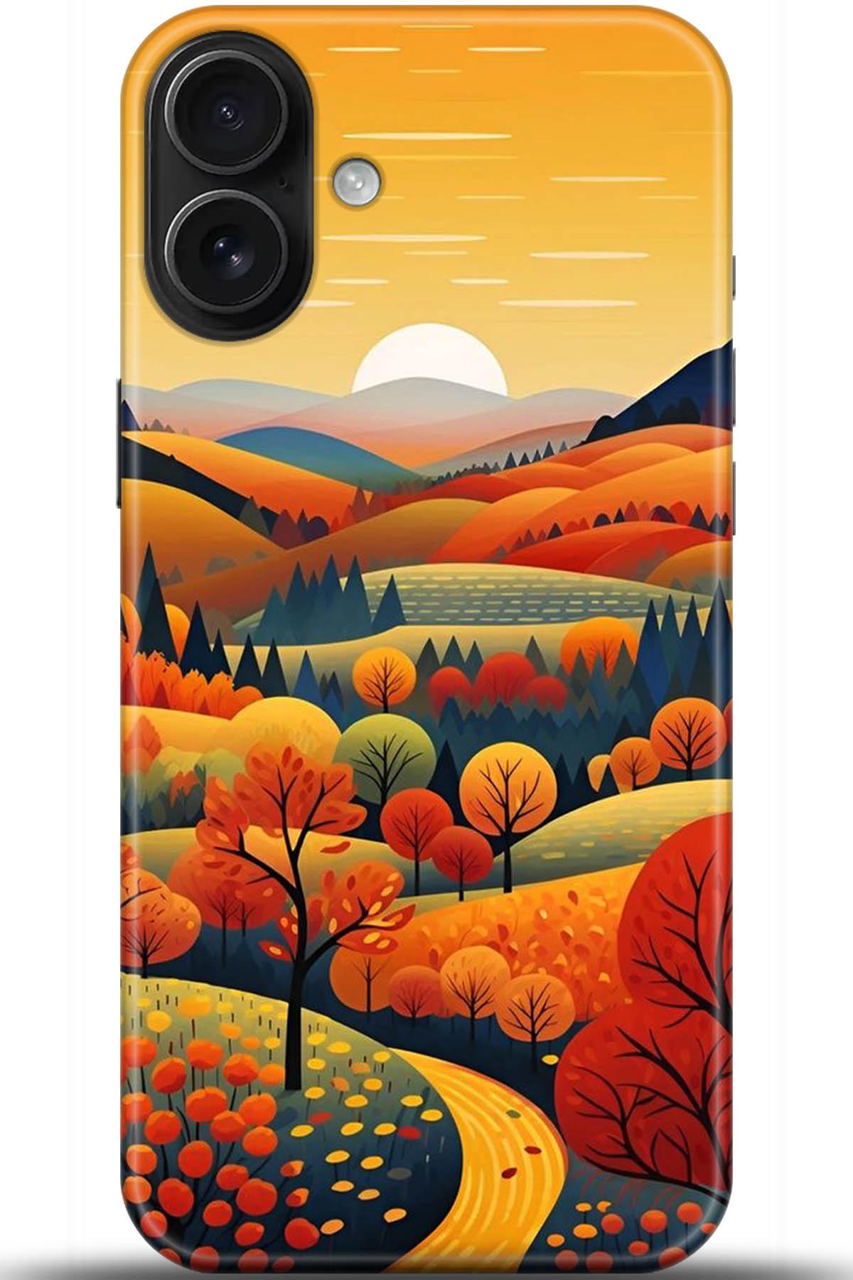 Apple iPhone 16 Uyumlu Kılıf HD Baskılı Kılıf - Followed Institution 5356