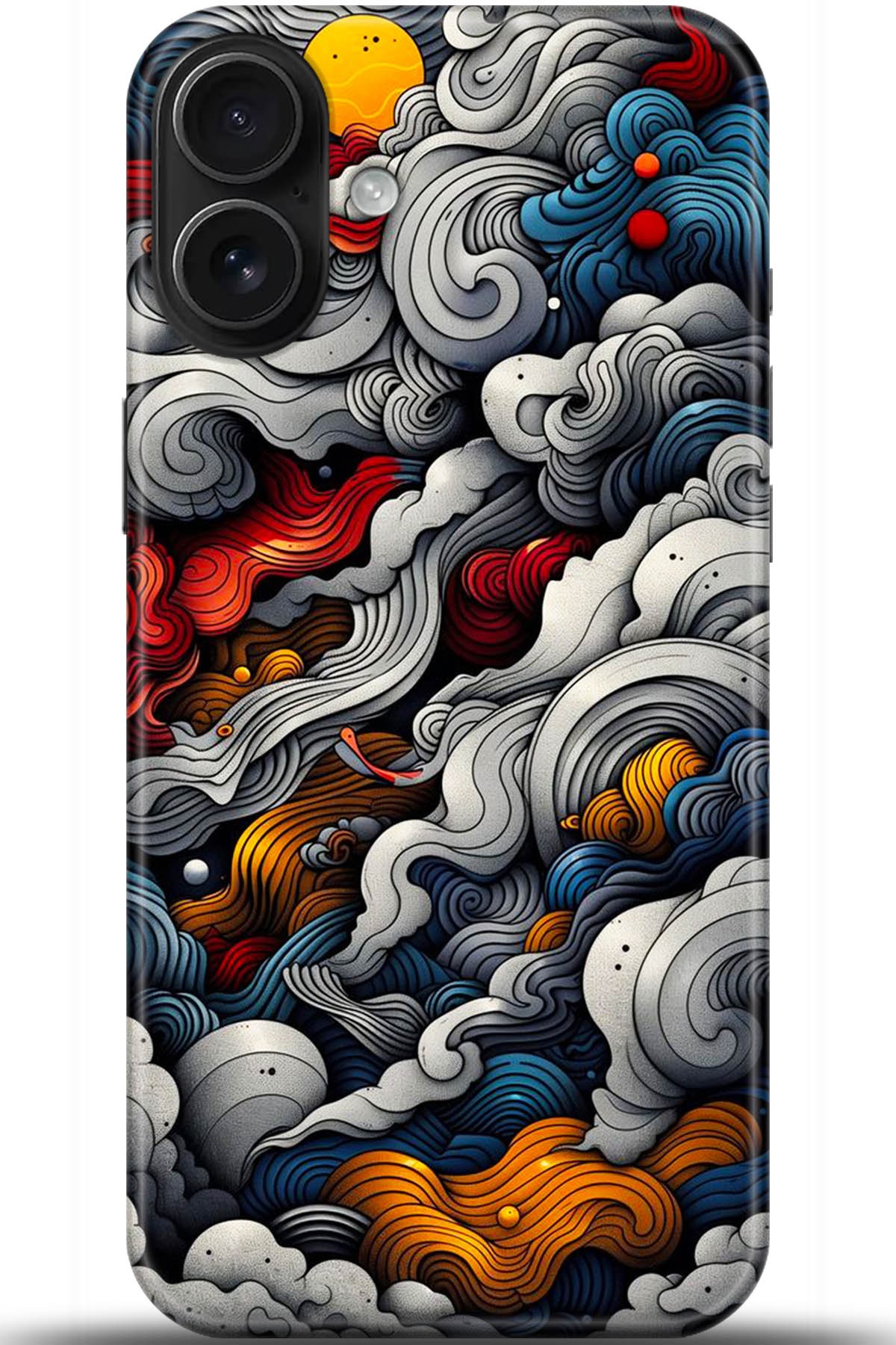 Apple iPhone 16 Uyumlu Kılıf HD Baskılı Kılıf - Followed Institution 5436