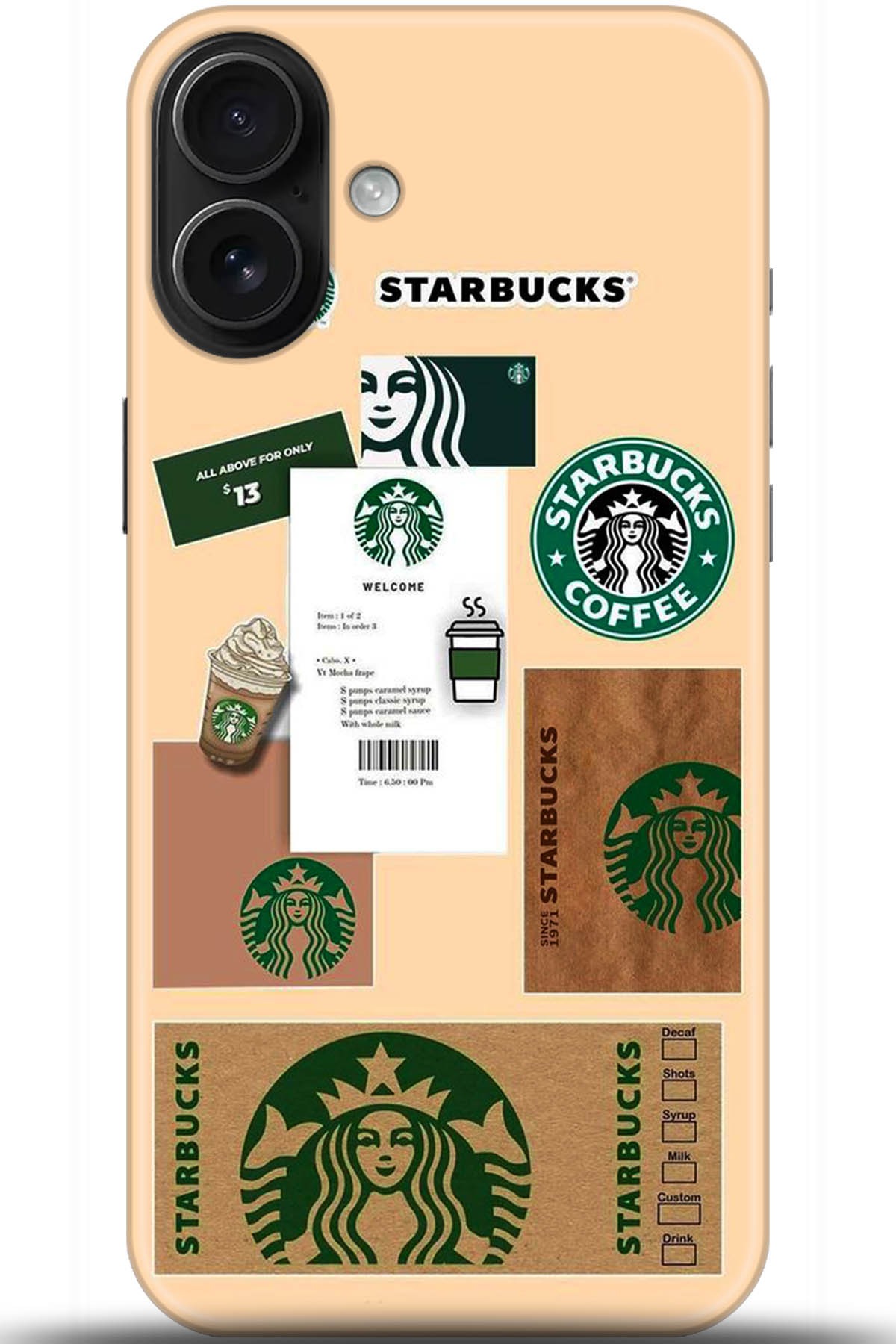 Apple iPhone 16 Uyumlu Kılıf HD Baskılı Kılıf - Followed Institution 5470