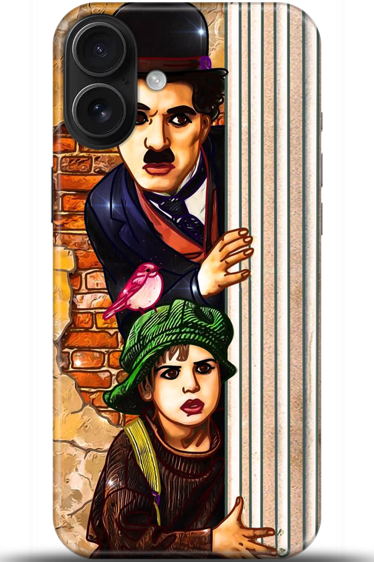 Apple iPhone 16 Uyumlu Kılıf HD Baskılı Kılıf - Followed Institution 5694