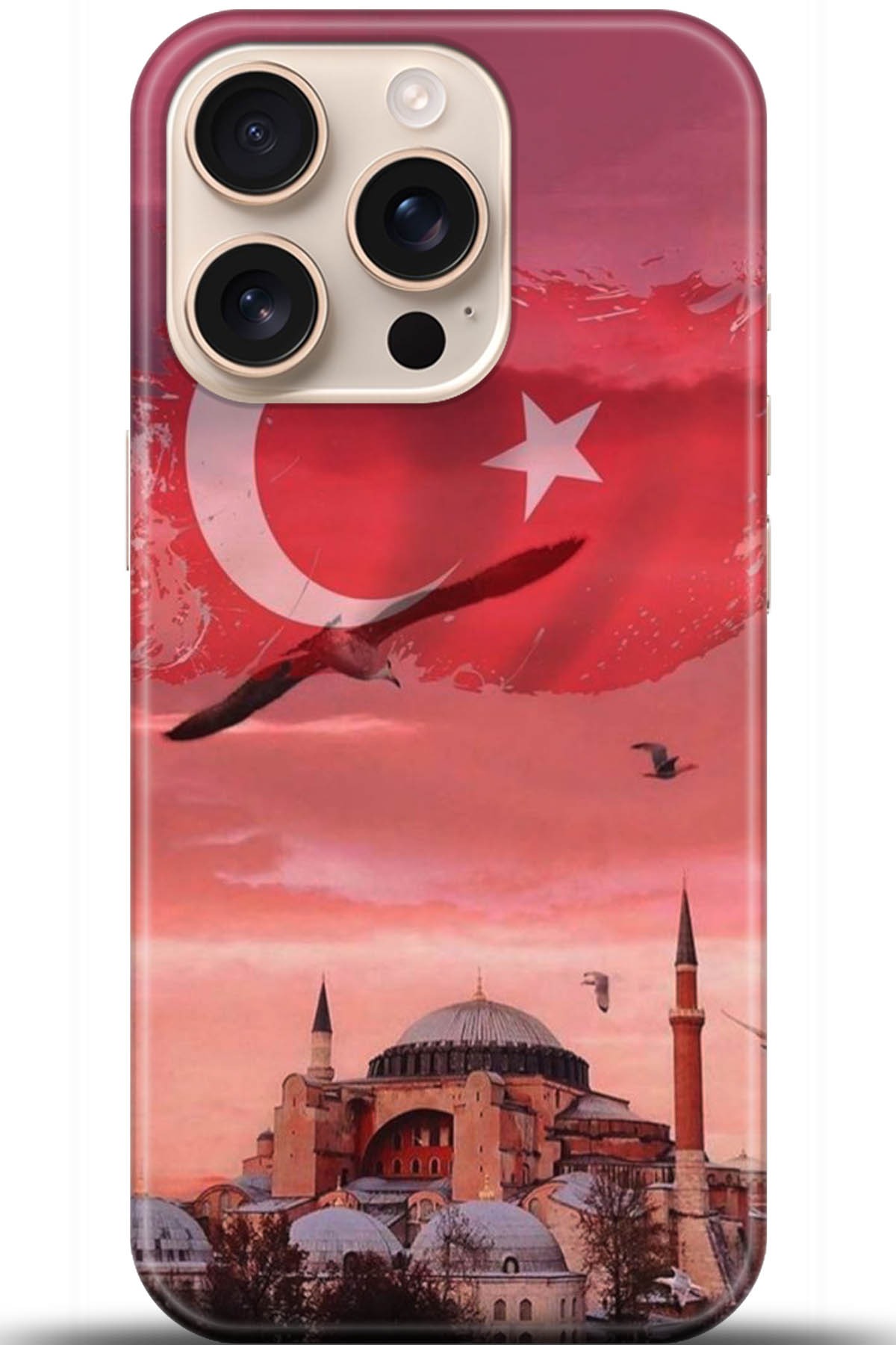 Apple iPhone 16 Pro Uyumlu Kılıf HD Baskılı Kılıf - Followed Institution 5179