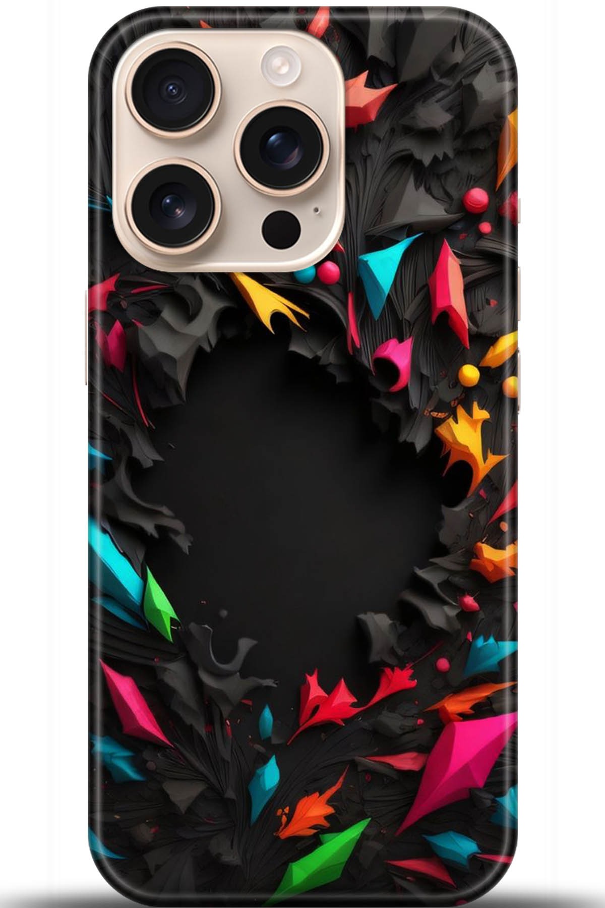 Apple iPhone 16 Pro Uyumlu Kılıf HD Baskılı Kılıf - Followed Institution 5253