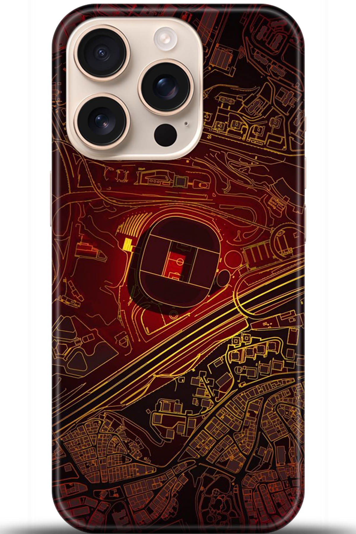 Apple iPhone 16 Pro Uyumlu Kılıf HD Baskılı Kılıf - Followed Institution 5297