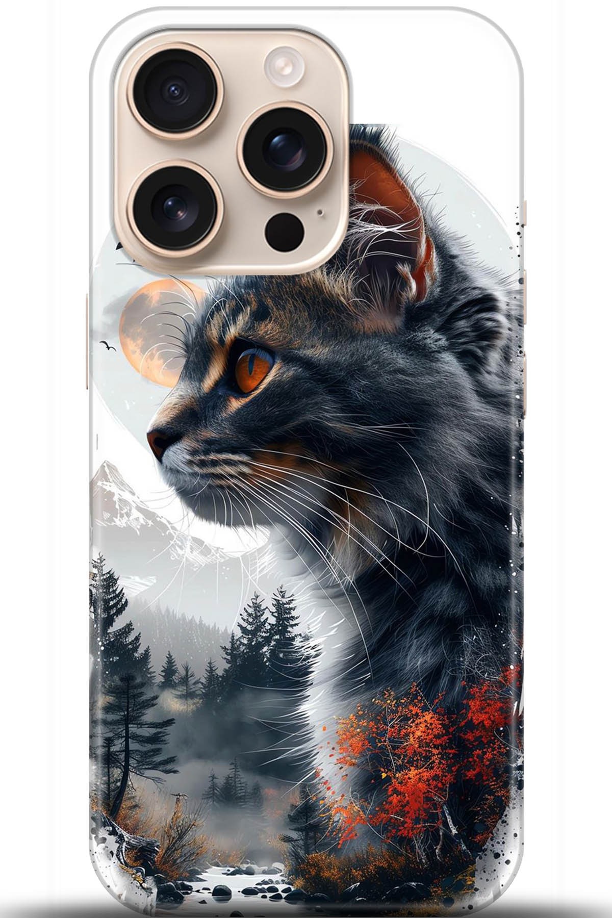 Apple iPhone 16 Pro Uyumlu Kılıf HD Baskılı Kılıf - Followed Institution 5319