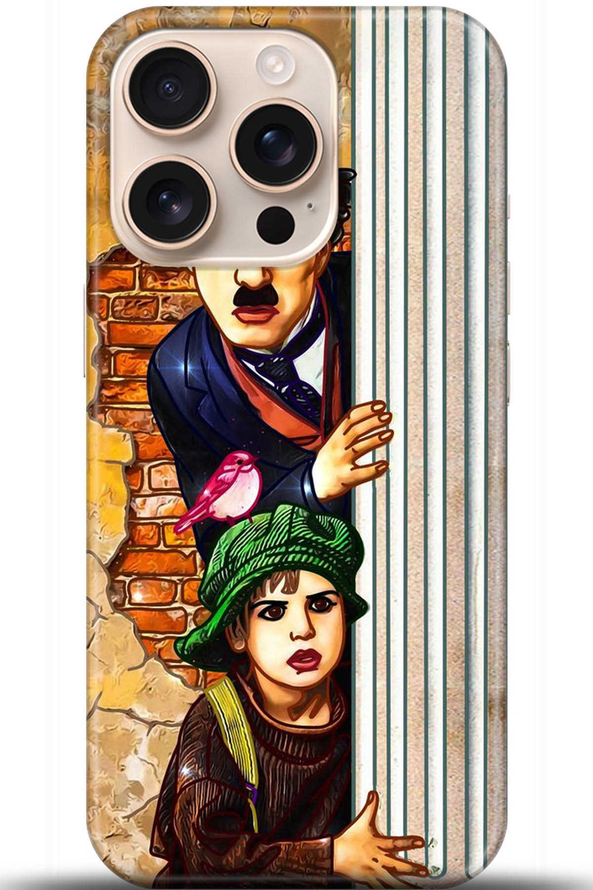 Apple iPhone 16 Pro Uyumlu Kılıf HD Baskılı Kılıf - Followed Institution 5348