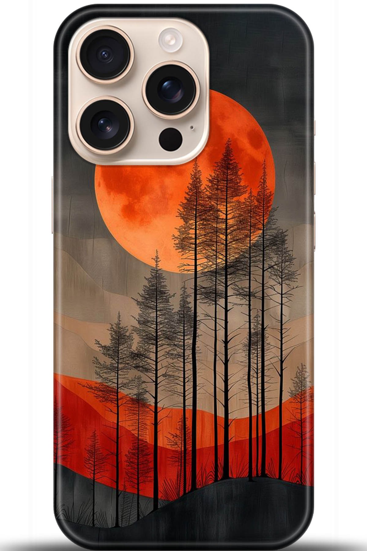 Apple iPhone 16 Pro Uyumlu Kılıf HD Baskılı Kılıf - Followed Institution 5370