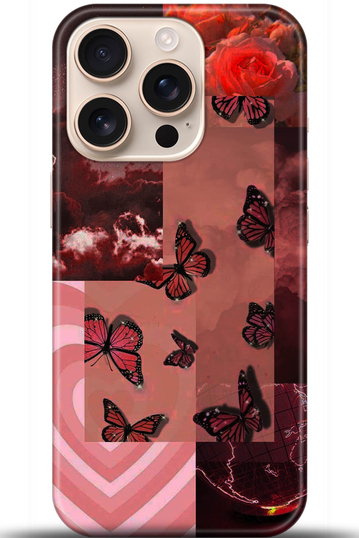 Apple iPhone 16 Pro Uyumlu Kılıf HD Baskılı Kılıf - Followed Institution 5408