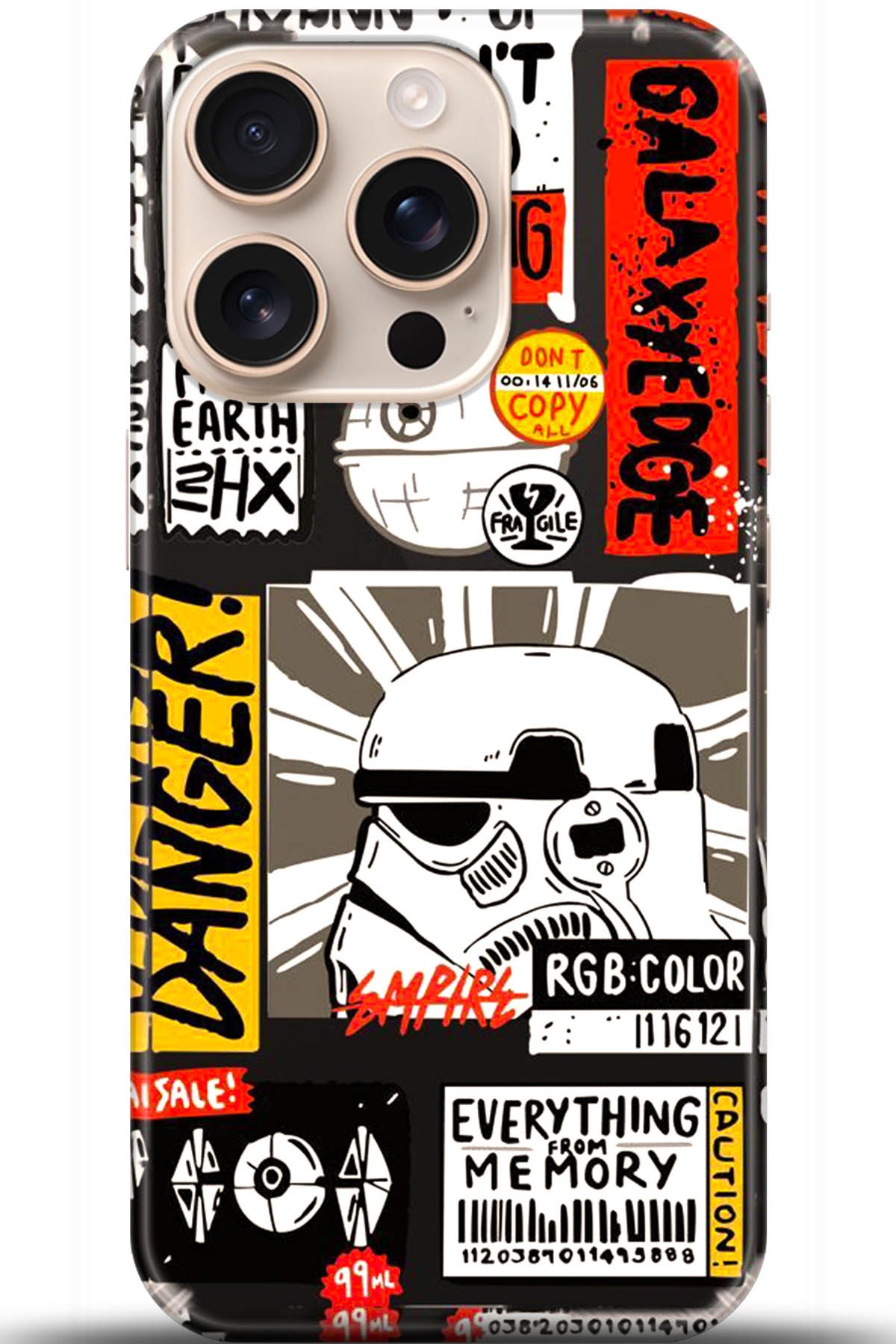 Apple iPhone 16 Pro Uyumlu Kılıf HD Baskılı Kılıf - Followed Institution 5555