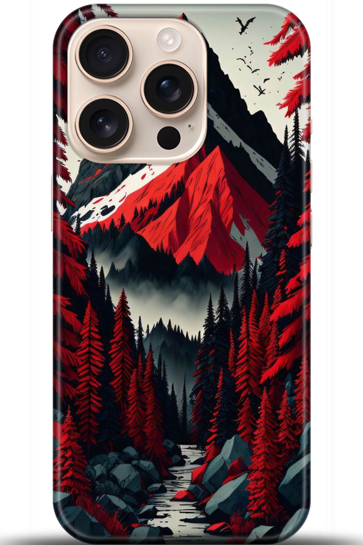 Apple iPhone 16 Pro Max Uyumlu Kılıf HD Baskılı Kılıf - Followed Institution 5196