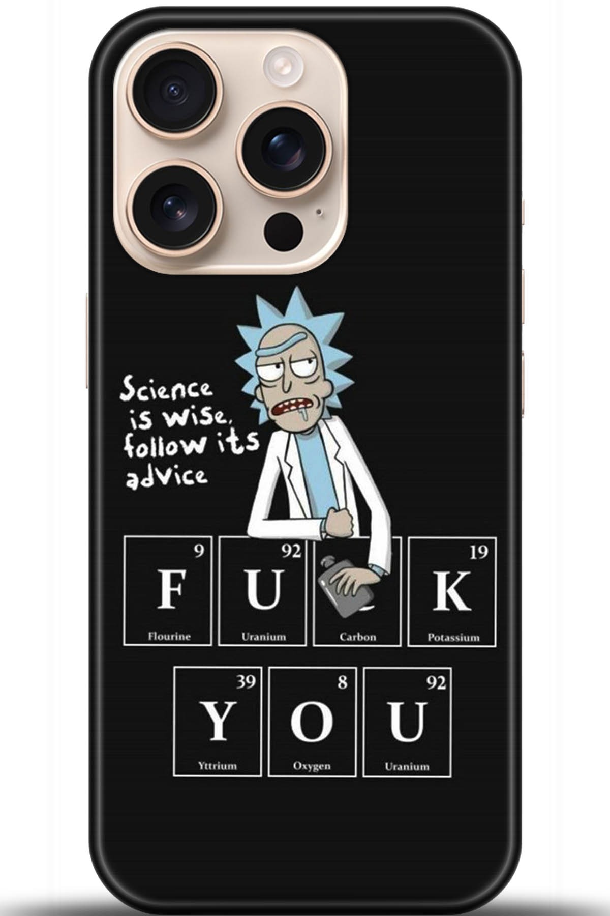 Apple iPhone 16 Pro Max Uyumlu Kılıf HD Baskılı Kılıf - Followed Institution 5217