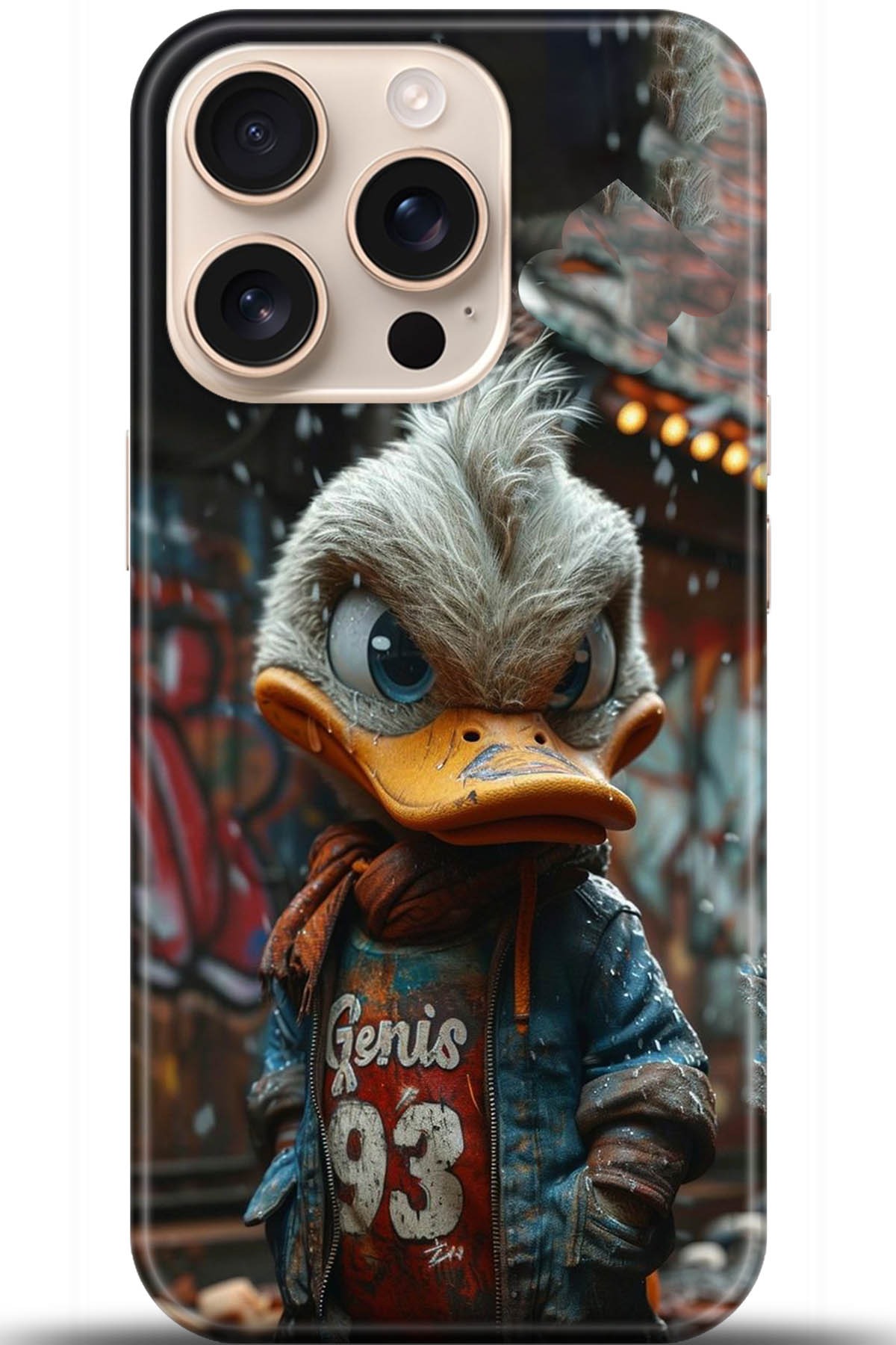 Apple iPhone 16 Pro Max Uyumlu Kılıf HD Baskılı Kılıf - Followed Institution 5230