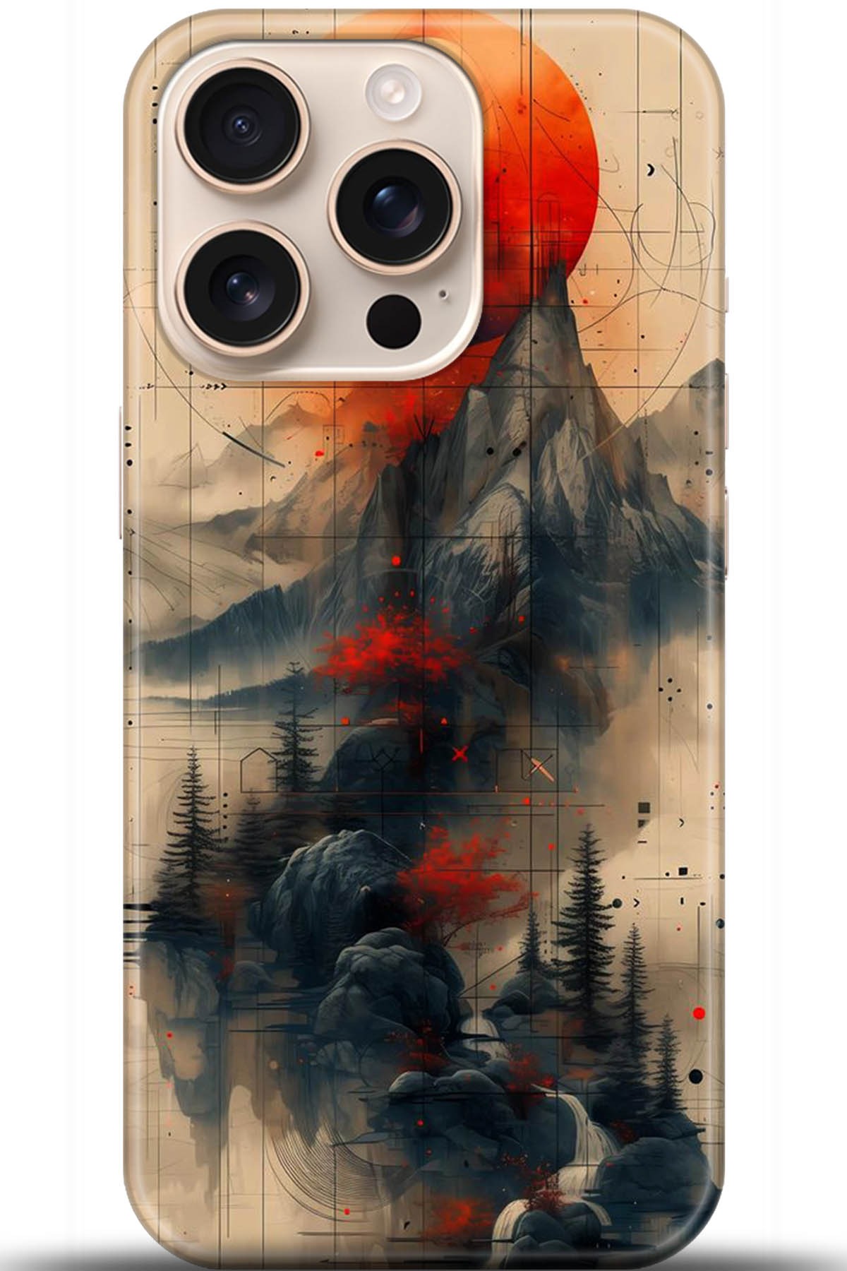 Apple iPhone 16 Pro Max Uyumlu Kılıf HD Baskılı Kılıf - Followed Institution 5244