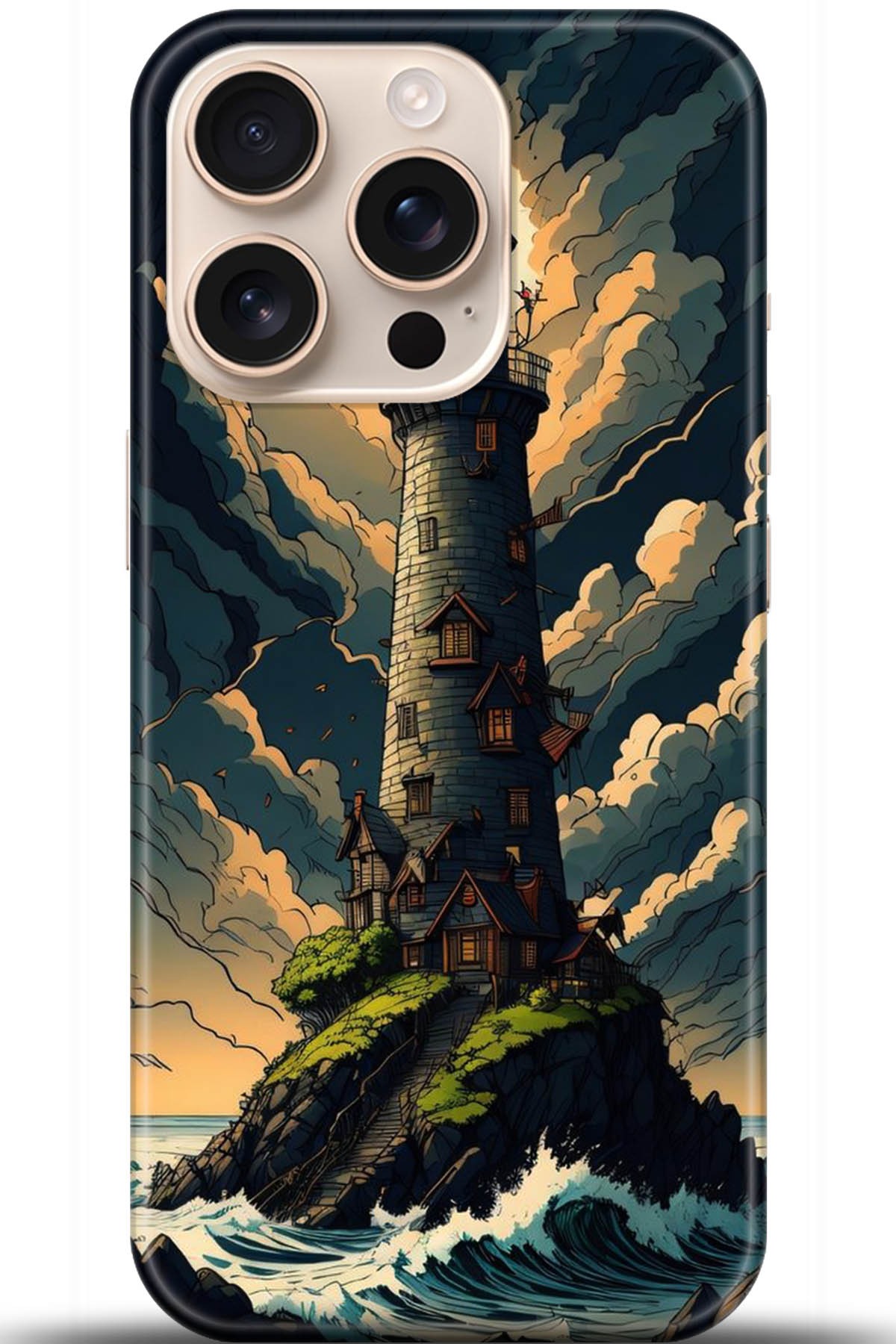 Apple iPhone 16 Pro Max Uyumlu Kılıf HD Baskılı Kılıf - Followed Institution 5363