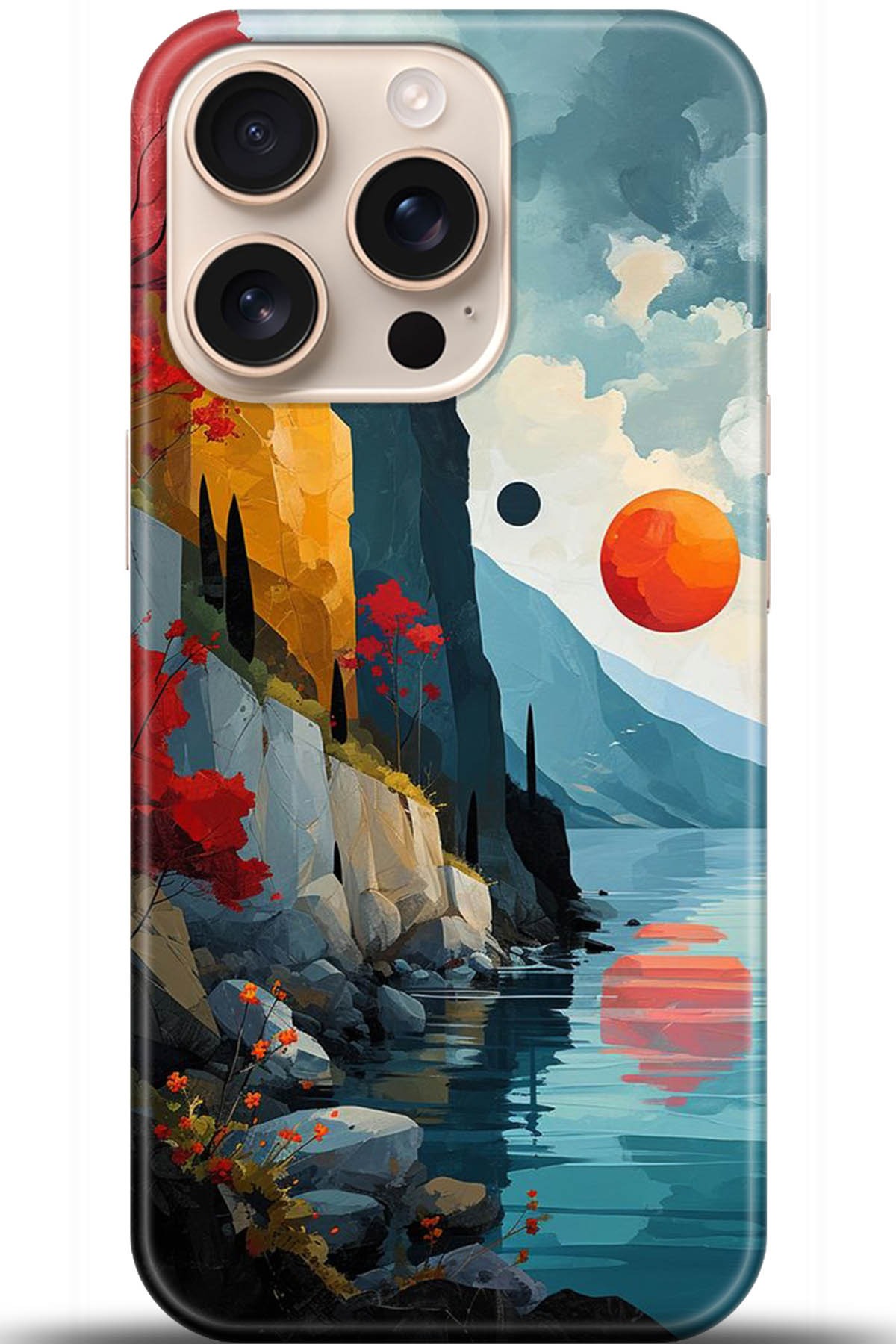 Apple iPhone 16 Pro Max Uyumlu Kılıf HD Baskılı Kılıf - Followed Institution 5368