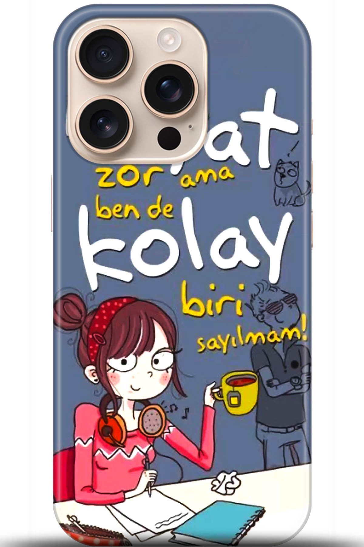 Apple iPhone 16 Pro Max Uyumlu Kılıf HD Baskılı Kılıf - Followed Institution 5686