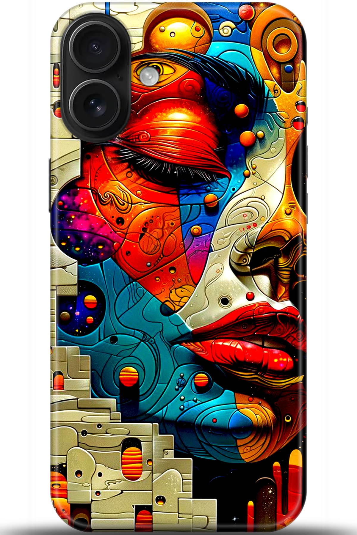 Apple iPhone 16 Plus Uyumlu Kılıf HD Baskılı Kılıf - Followed Institution 5422