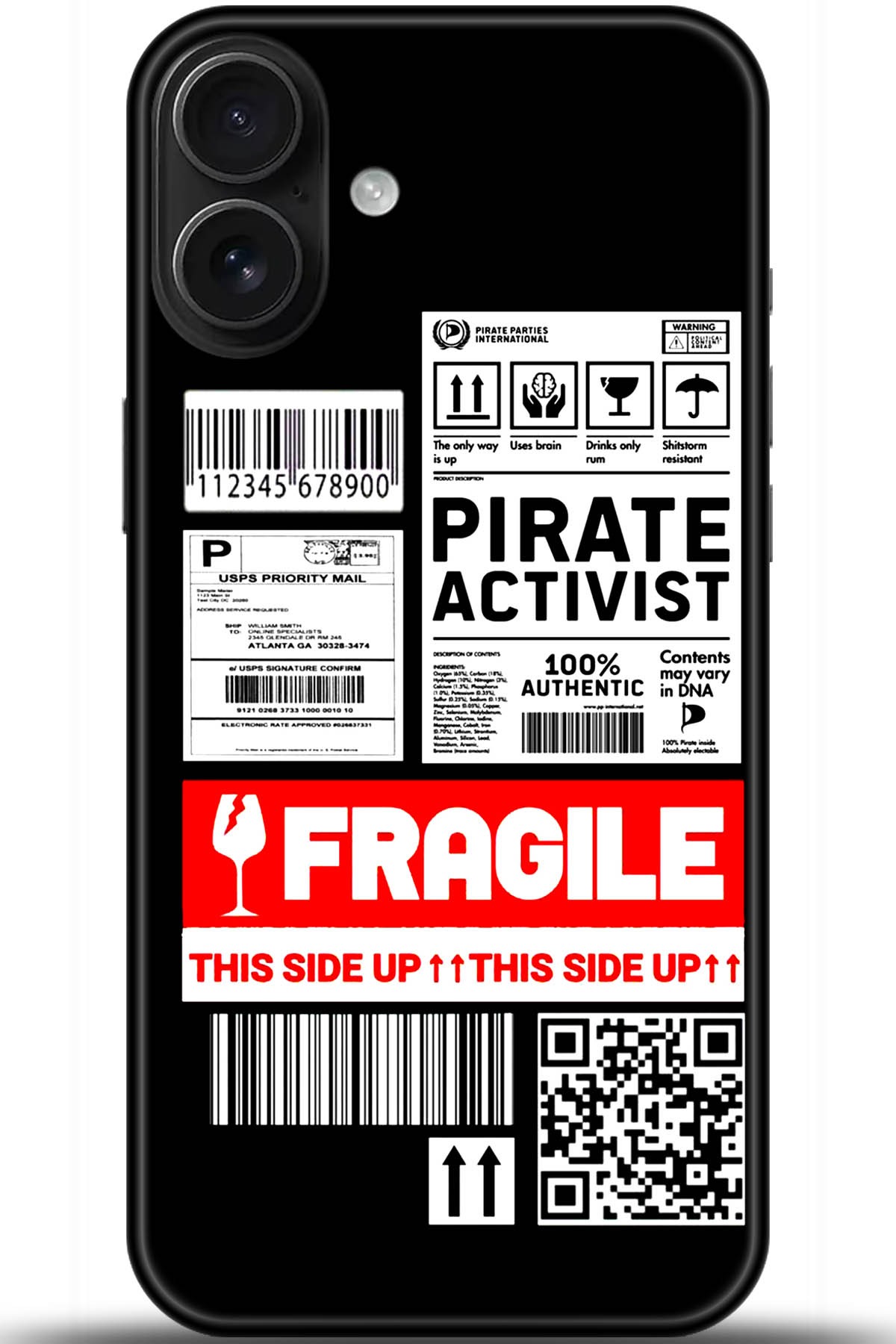 Apple iPhone 16 Plus Uyumlu Kılıf HD Baskılı Kılıf - Followed Institution 5447