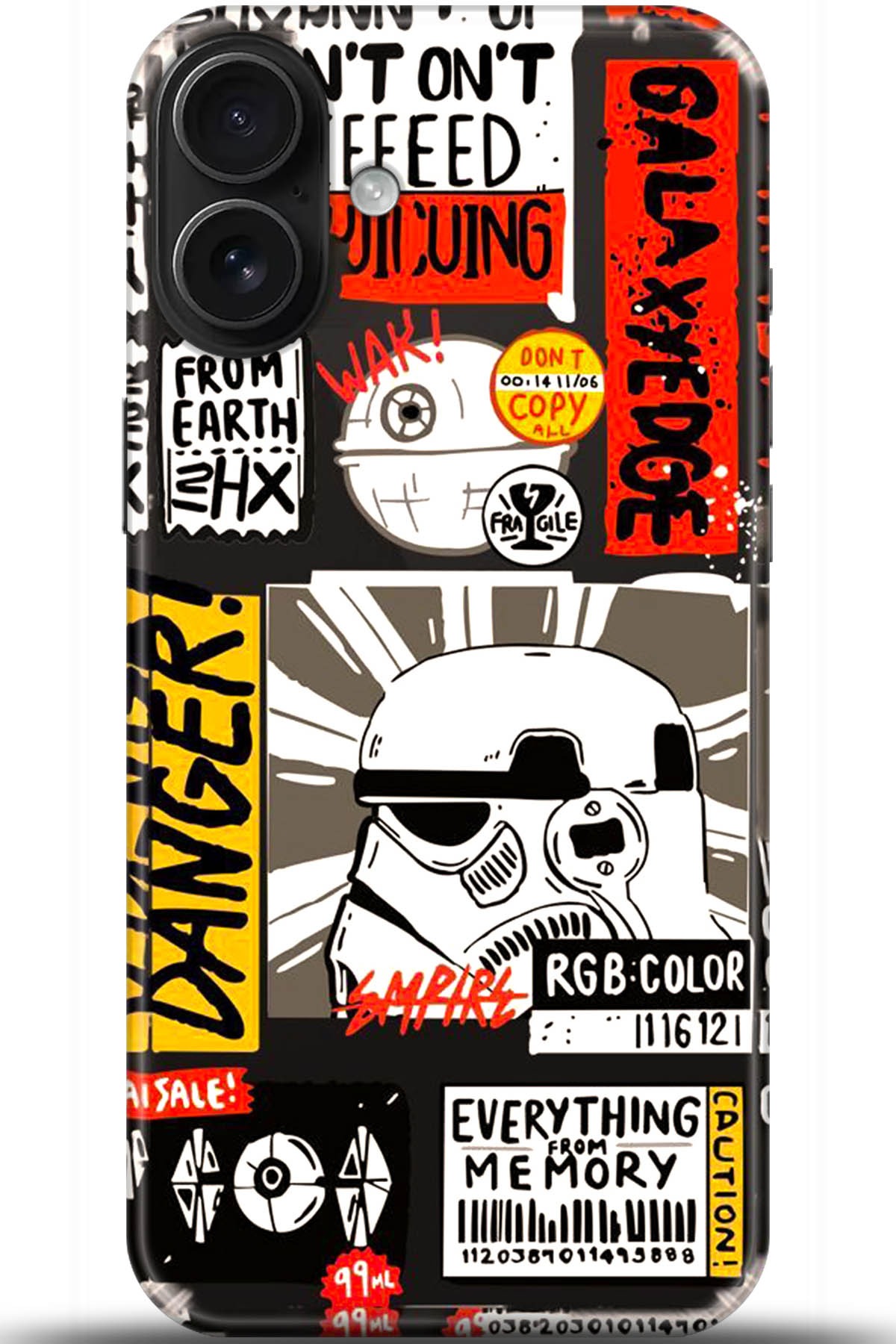 Apple iPhone 16 Plus Uyumlu Kılıf HD Baskılı Kılıf - Followed Institution 5555