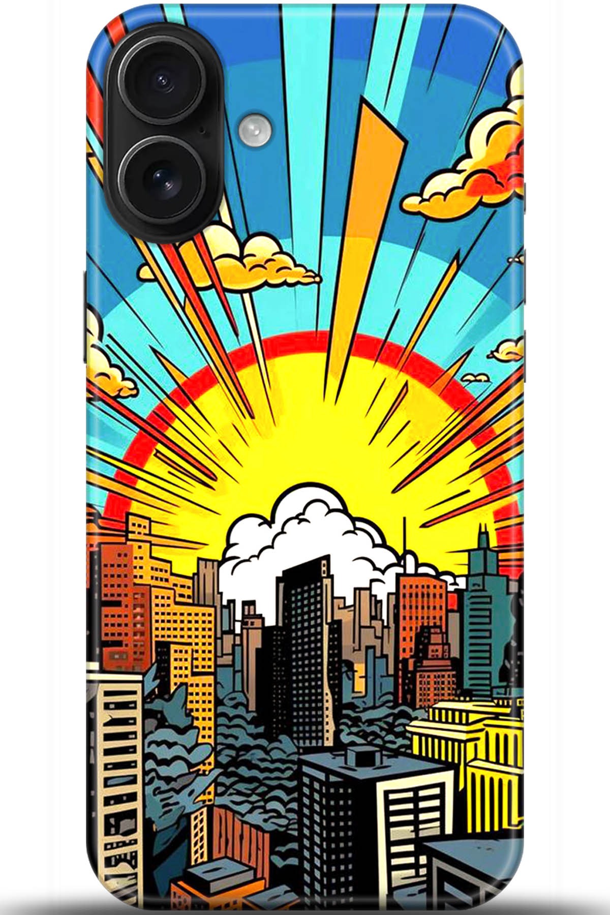 Apple iPhone 16 Plus Uyumlu Kılıf HD Baskılı Kılıf - Followed Institution 5571