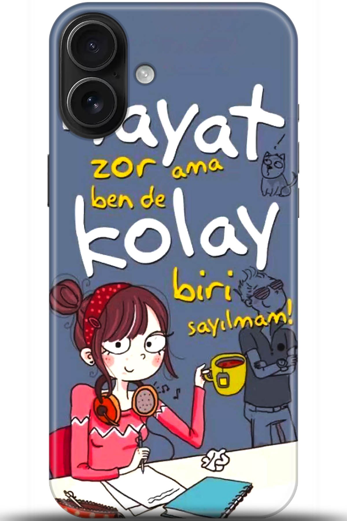 Apple iPhone 16 Plus Uyumlu Kılıf HD Baskılı Kılıf - Followed Institution 5686