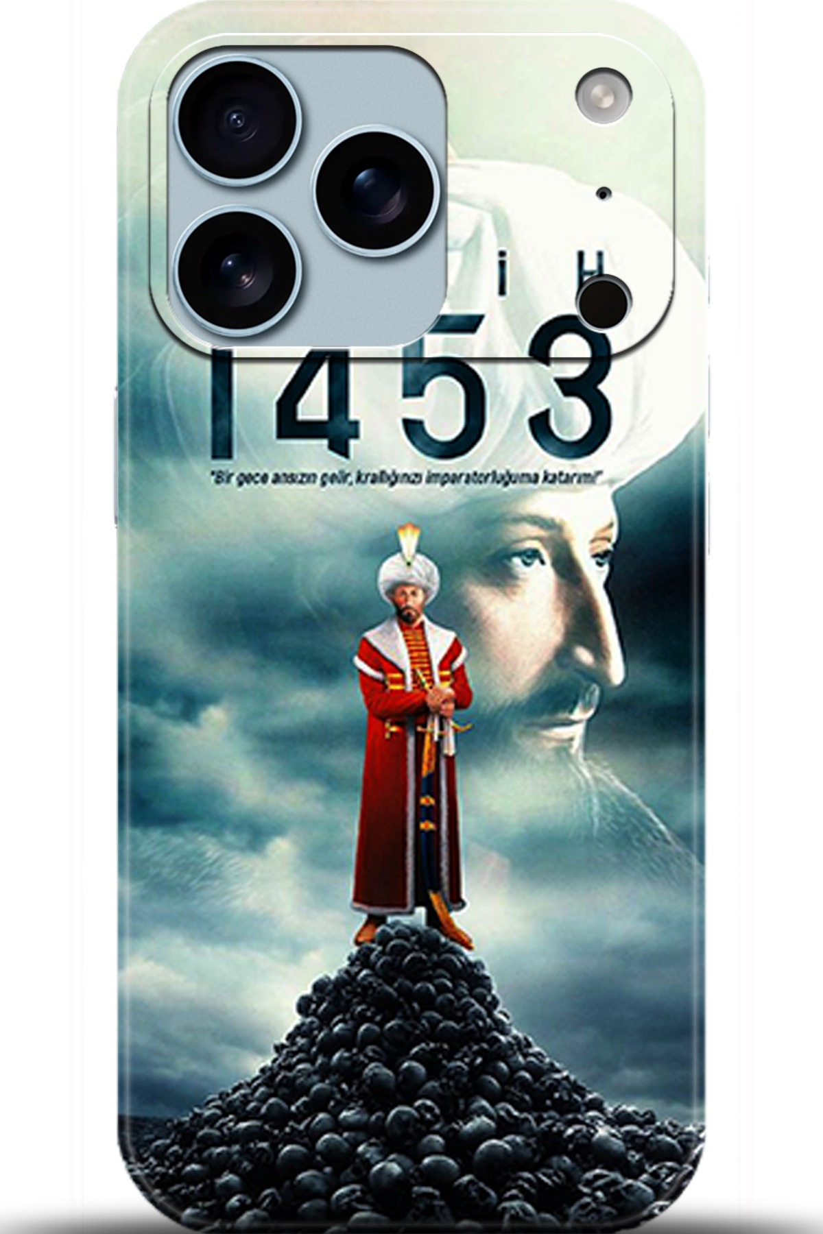 Apple iPhone 17 Pro Uyumlu Kılıf HD Baskılı Kılıf - Followed Institution 5219