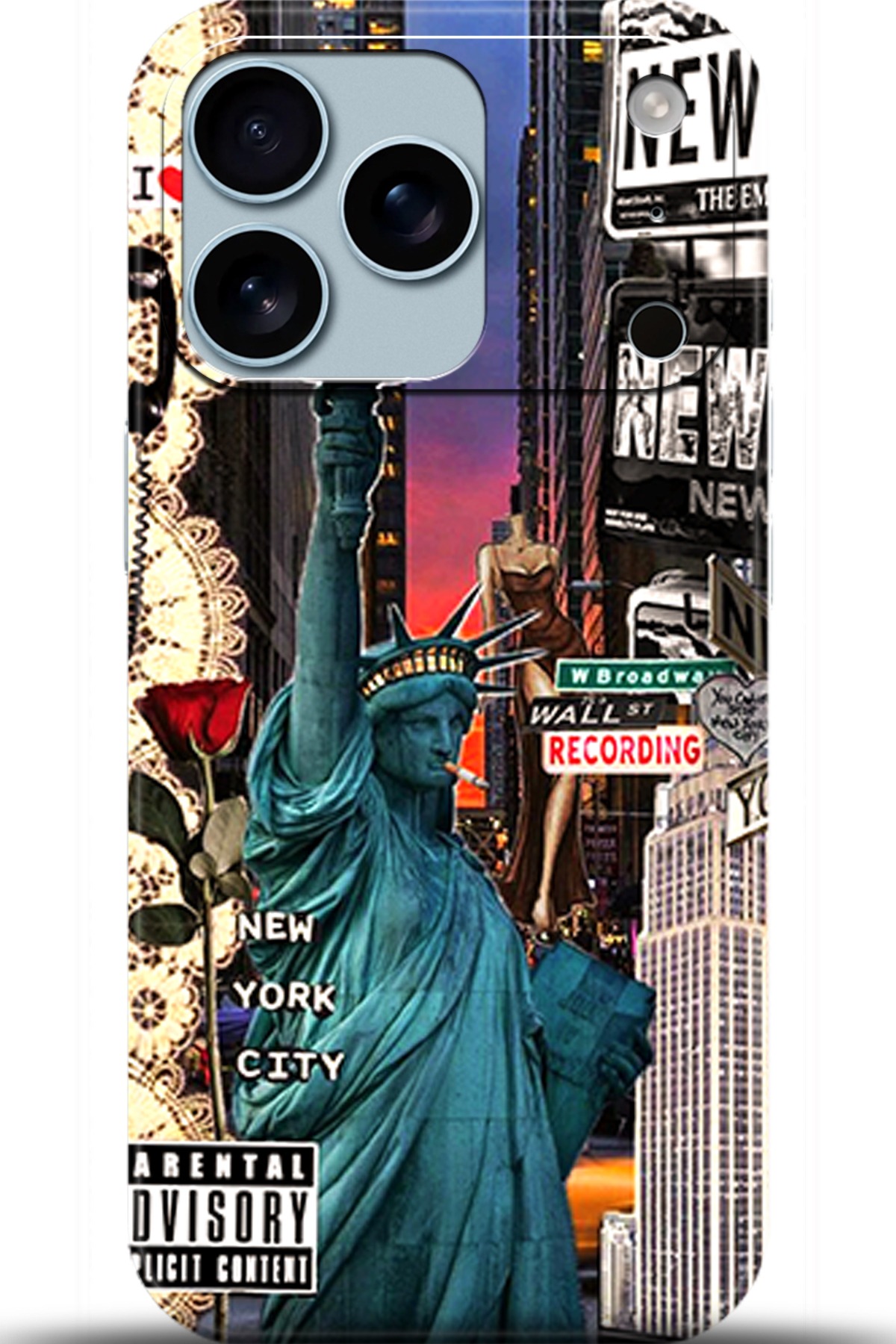 Apple iPhone 17 Pro Uyumlu Kılıf HD Baskılı Kılıf - Followed Institution 5618