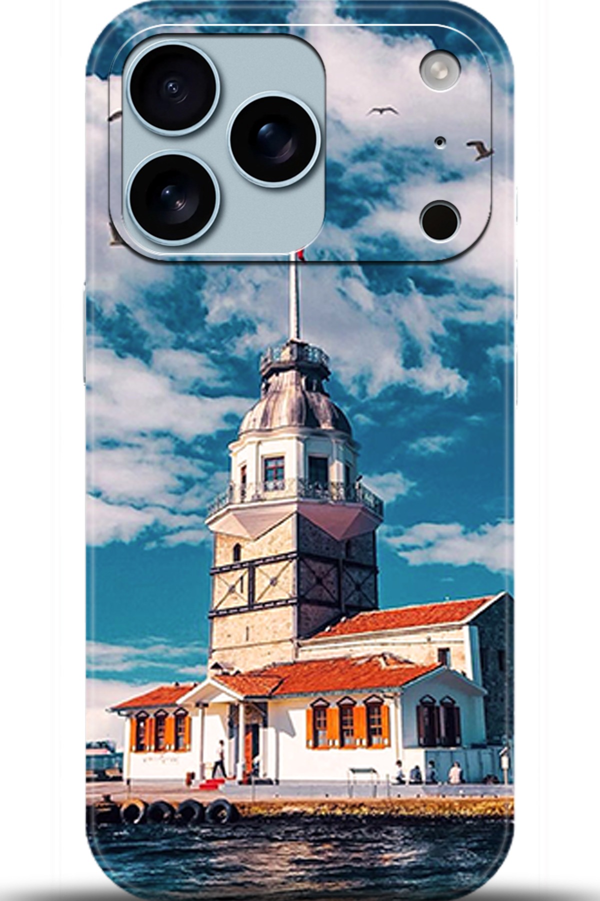 Apple iPhone 17 Pro Max Uyumlu Kılıf HD Baskılı Kılıf - Followed Institution 5547